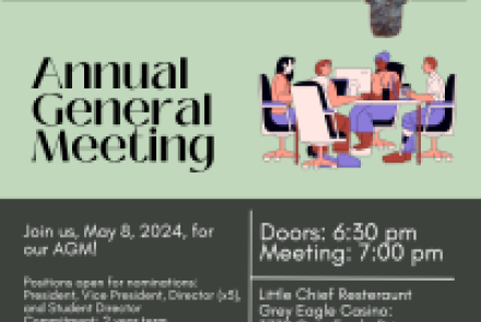 sign for Calgary Centre AGM